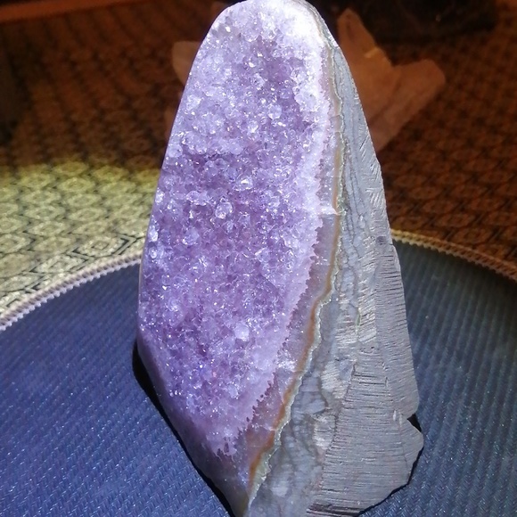 ✨💜 AMETHYST CATHEDRAL💜✨ so sugary and sparkly! Beautiful shape and banding! - Picture 11 of 15